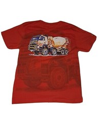 Mens Truck Large Tshirt Cement