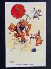 Another Glamour Girl Vintage Lawson Wood Gran'pop Postcard E24