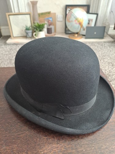Vintage 1950s black fur - 1950s, felt