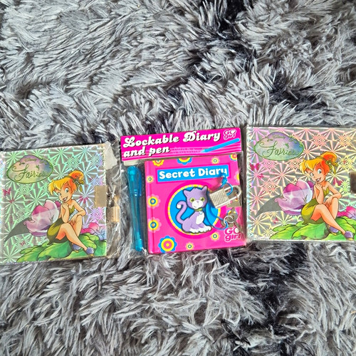 Fairy lockable diaries with - lockable,