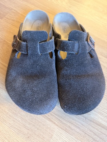 Birkenstock boston suede mocha
