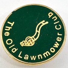 The Old Lawnmower Club Enamel