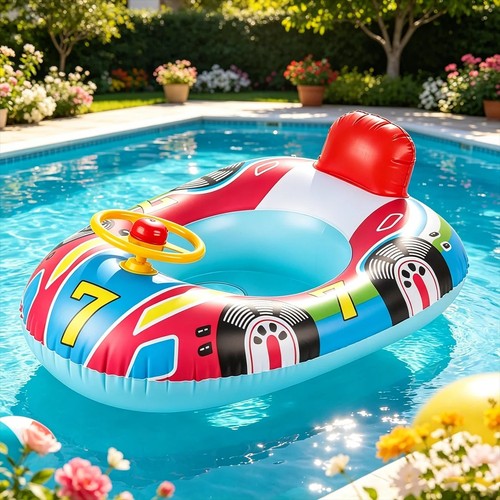 Kids inflatable swim ring with - inflatable,