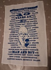Steve Allen LBC Presenter Limited Edition 40th Anniversary Tea Towel Global 