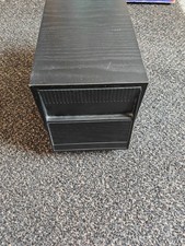 Vintage CD Storage Unit Black