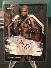 topps ufc finest bobby green auto