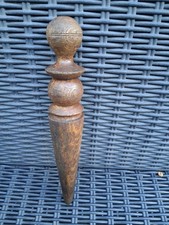 Superb Ornate Wooden Garden Bulb Planter 10.5" Long. Cottage Garden Allotment.