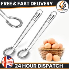 MINI MAGIC WHISK STAINLESS STEEL FOR EGG SAUCES SMOOTH CREAM HAND WHISKING