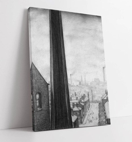 Lowry black and white city - lowry,