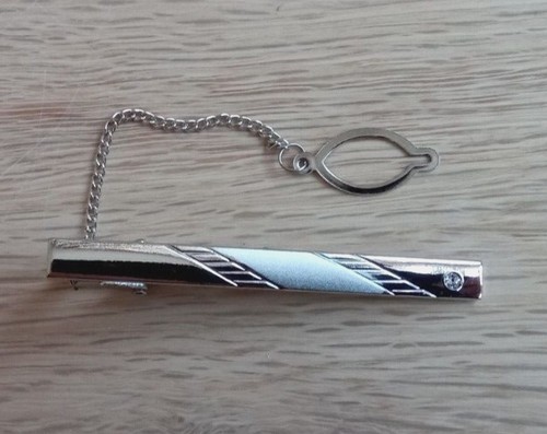 Tie clip 6cm - 6cm, new)