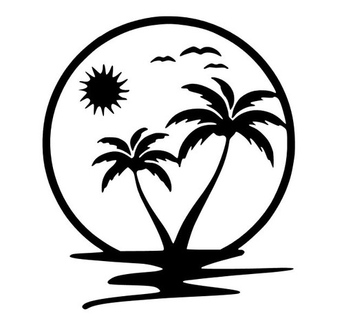 Sun summer tropical - summer,