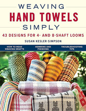Weaving hand towels simply - weaving,