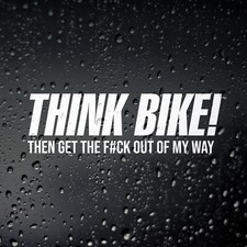 Think Bike Funny Motorcycle