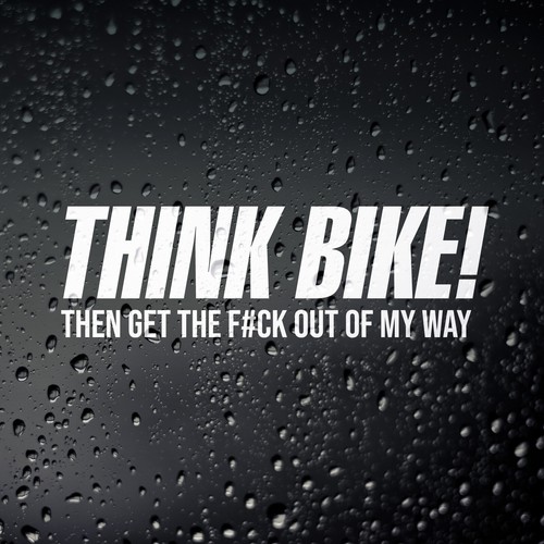 Think bike funny - think,
