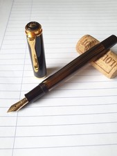 Pelikan M400 brown striated