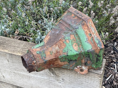 Antique vintage gutter cast - antique,