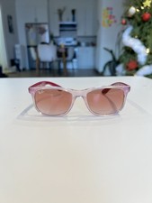 RayBan pink kids square