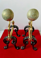 Pair of Antique Victorian Fire