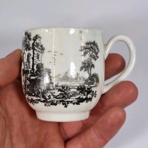 Antique 18thc worcester coffee - 18thc,