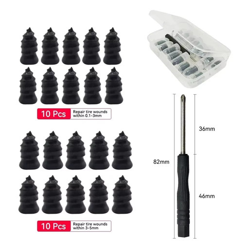 Universal tire repair screw - universal,