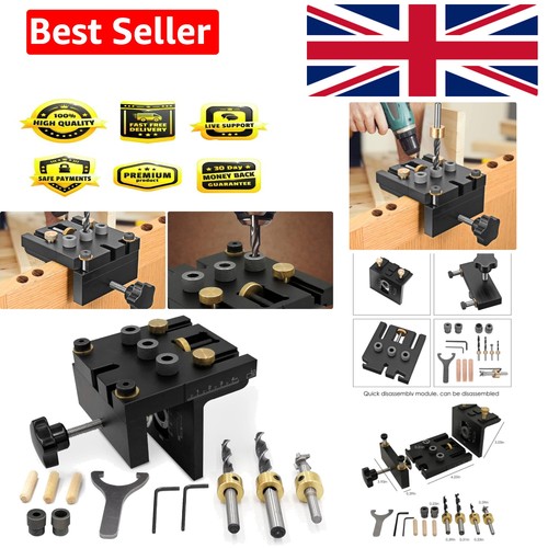 Woodworking doweling jig kit - doweling, 3