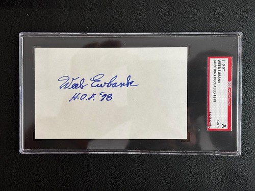 Weeb eubank signed - signed, index
