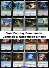 MTG ~ Final Fantasy Commander (FIC) ~ Common & Uncommon Singles ~ Near Mint