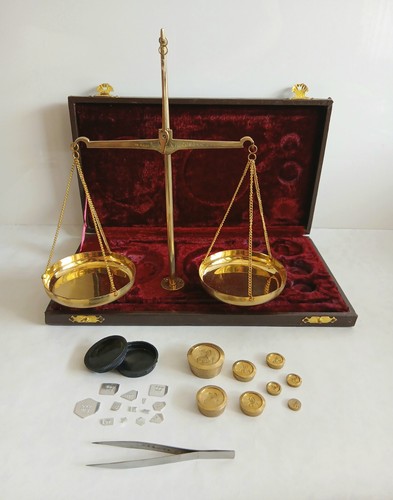 Fantastic vintage weighing - vintage, set