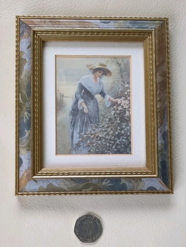 Framed miniature print - miniature,