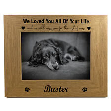 Pet Memorial Picture Frame 7x5 Pet Loss Memorial Gift For Dog Pet Keepsake Gift 