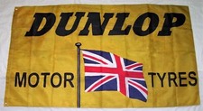DUNLOP TYRES 3'X5' FLAG BANNER