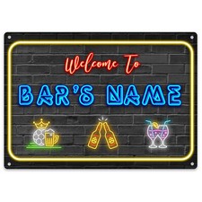 Neon Personalised Welcome