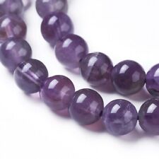 Amethyst Gemstone Round Beads