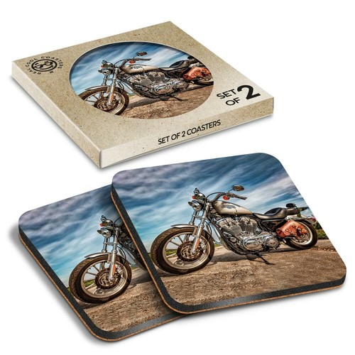 Boxed square coasters - x,