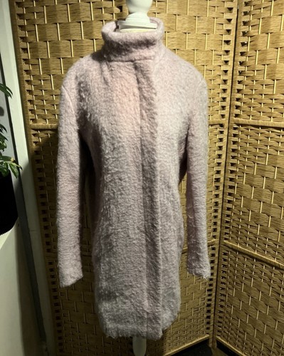 Lilac pink ladies wool blend - lilac,