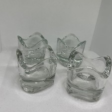 4 IKEA VASNAS Clear Glass