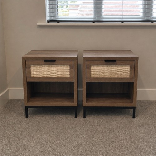 Set wood rattan - 2, x