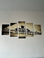 5Pcs Frameless Liverpool  You'll Never Walk Alone Canvas Pictures Paintings Wall