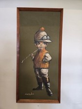 2 x Leighton Jones Urchins Original Oil Paintings On Canvas Framed Signed