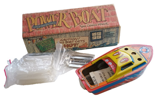 Vintage tin plate toy - plate, one