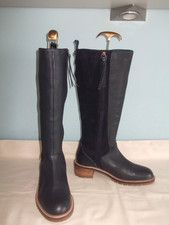 White Stuff navy blue suede &