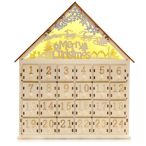 Veylin xmas wooden advent - wooden,