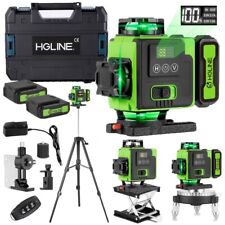 4D 16 Lines Green Laser Level Self Leveling Rotary 360° Rotary Measure Tool Kit