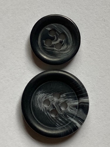 Black grey horn effect - black,