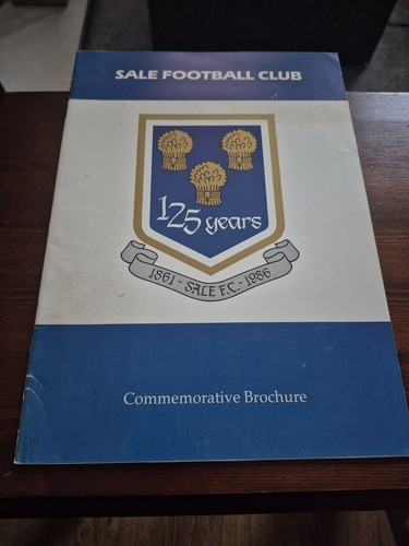 Sale football club 125 year - ,