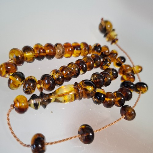 Amber beads rosary - 📿amber,