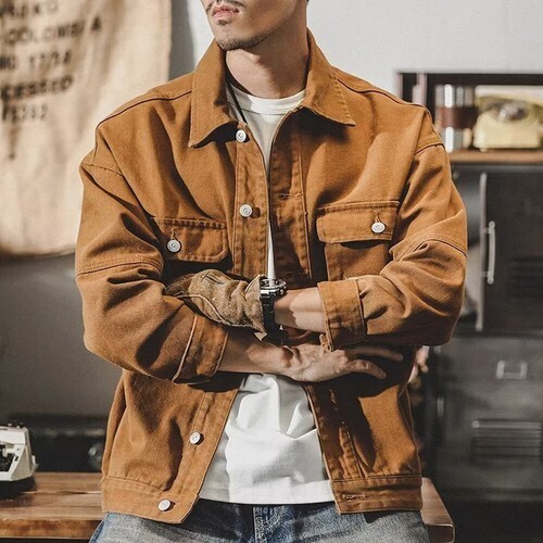 New mens denim - new, jacket