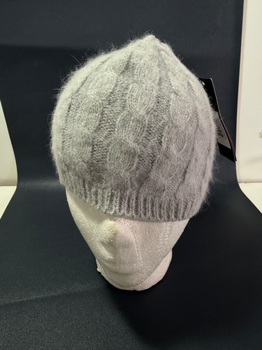 Isotoner beanie hat grey cable - isotoner,