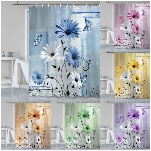 Daisy garden extra long - daisy, fabric