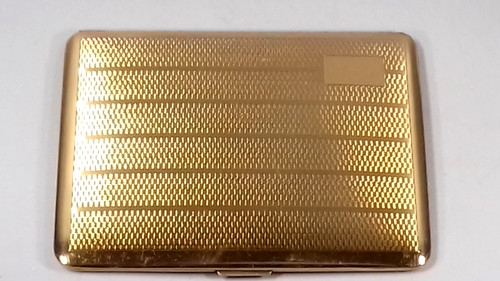 Colibri gold plated cigarette - gold,